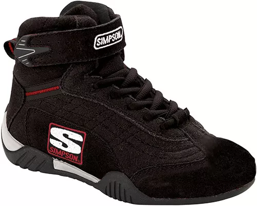 Simpson Racing Adrenaline Shoes 10.5 - Black AD105BK