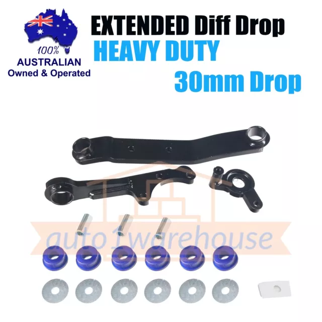 NEW 2" 3" 4" Lift Front 30mm Drop Diff Drop kit for Toyota Hilux Vigo N70 05-15