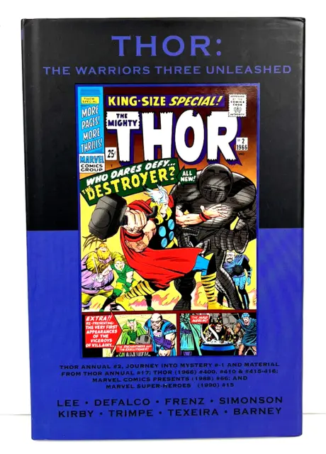 Thor: The Warriors Three Unleashed Marvel Premiere Classic Vol 63 Hardcover 2011