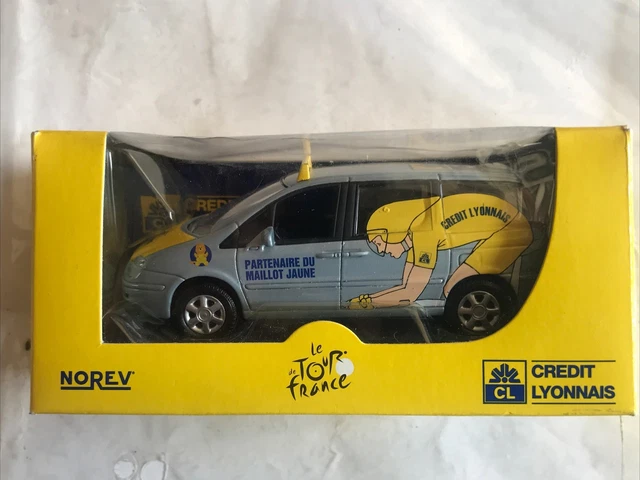 FIAT STILO VOITURE Officielle Tour De France Cycliste Norev 1 /43 EUR