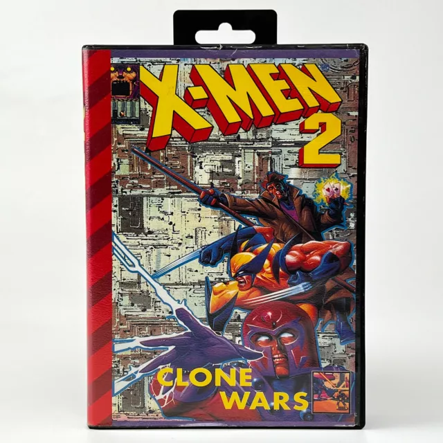 X-Men 2 Clone Wars Sega Mega Drive USA Version | Selten | gut | OVP | Retro