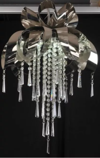 Crystal Chandelier Pendant Light 8 Globe