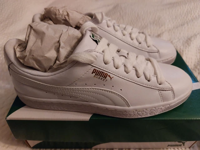 Puma Cestino Classico Bianco 354367-17 Taglia 5 Unisex EUR 38