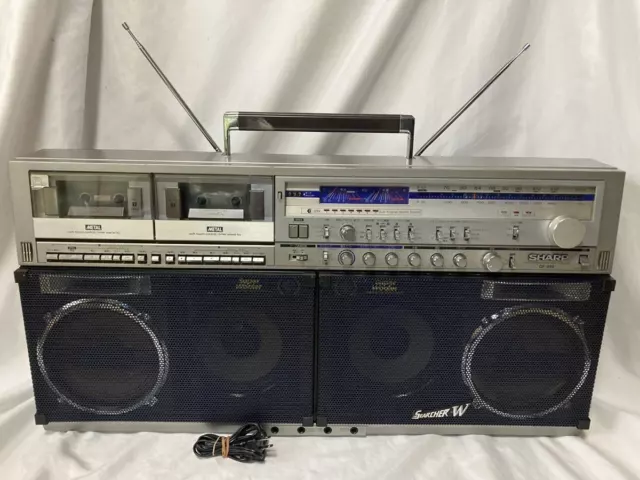 SHARP GF-999 THE SEARCHER-W Stereo Cassette Deck $1,372.14