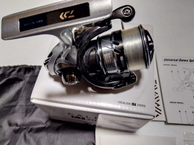 DAIWA 18 CALDIA 2000S Spinning Reel, Durable, High Precision
