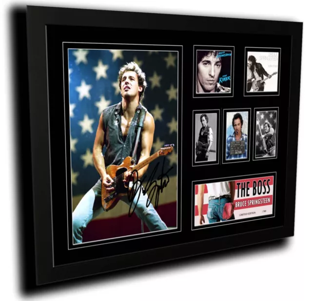 Bruce Springsteen Signed Limited Edition Framed Memorabilia