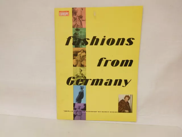 X-08307	Älteres fashions from Germany Heft mit Gebrauchsspuren ,