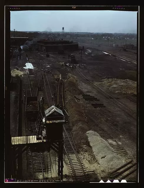 Chicago,Milwaukee,St. Paul & Pacific Railroad,RR,Bensenville Yard,Illinois,IL