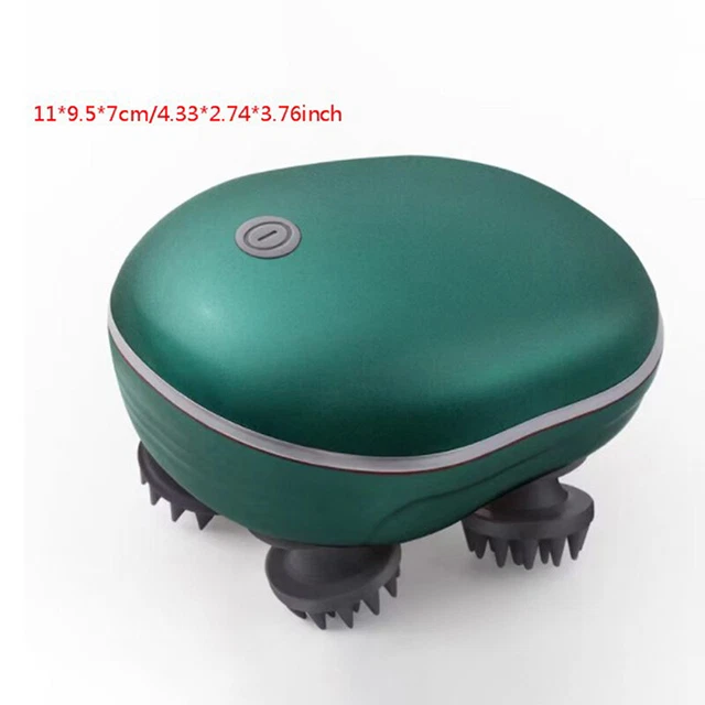 Electric Head Scalp Massager Cat Waterproof Body Massage Relax Shoulder Neck wi 3