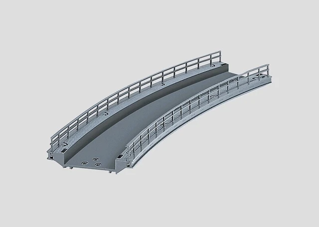 Märklin 8977 Scala Z Pezzo di rampa curvo