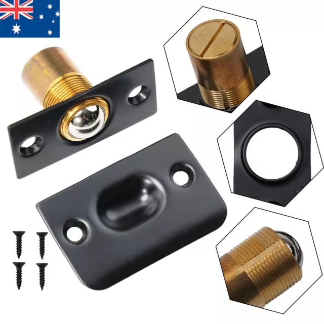 Door Catch Latch Fittings Internal Parts Roller Ball Spring Catch Lock AU