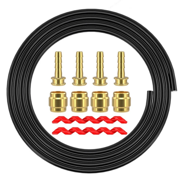 Accessori Per Tubi Freno A Disco Bici - 10 Pezzi Dadi A Compressione In Acciaio Inox 8mm