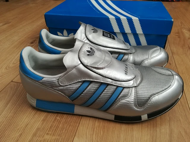 RARE RETRO NYC2005 Adidas Micropacer 117162 argent m tallique bleu