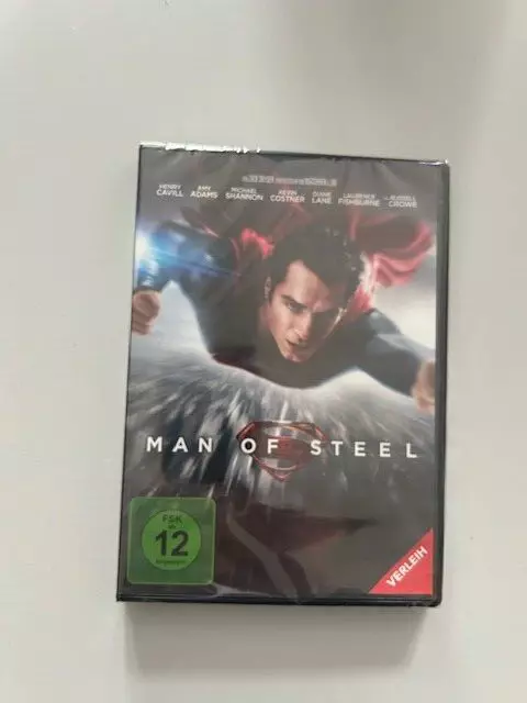 DVD Man of Steel   Superman  DC  Kevin Costner Laurence Fishburn  Marvel