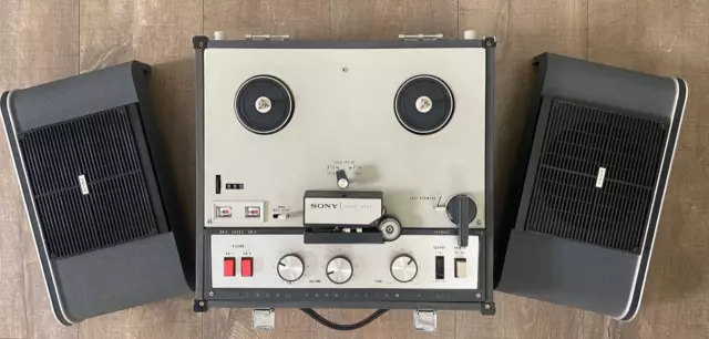 VINTAGE SONY TC-864 ~ Portable Reel to Reel Player Tape Recorder ~ Working  $149.90 - PicClick