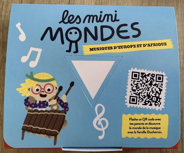 Les mini mondes - boîte & planches stickers Mc Donalds Happy meal