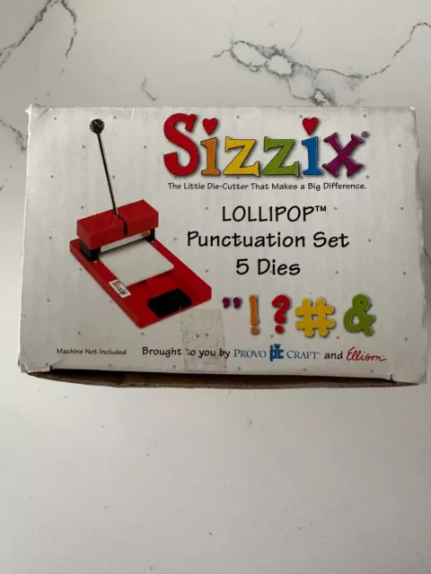 Sizzix Original Red Personal Die Cutter Press Machine By PROVO CRAFT &  Ellison