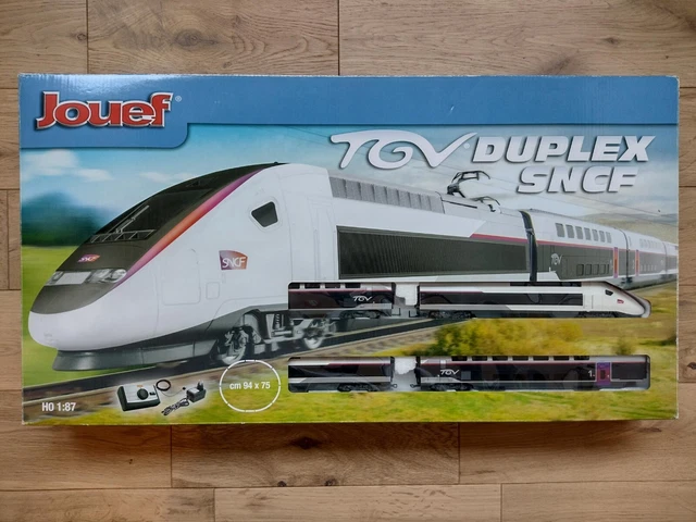 COFFRET DE DÉPART TGV DUPLEX SNCF analogique - - HO 1/87 - EUR 125,00