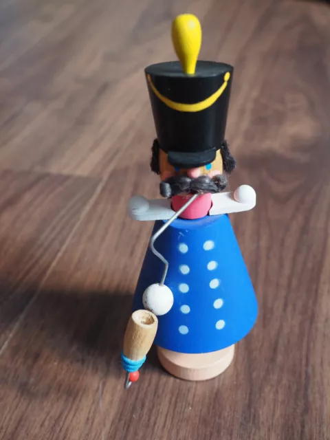 Altes Räuchermännchen DDR Erzgebirge Expertic 17 cm unbenutzt