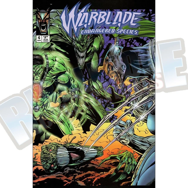 Warblade: Endangered Species #4 Vf-Nm