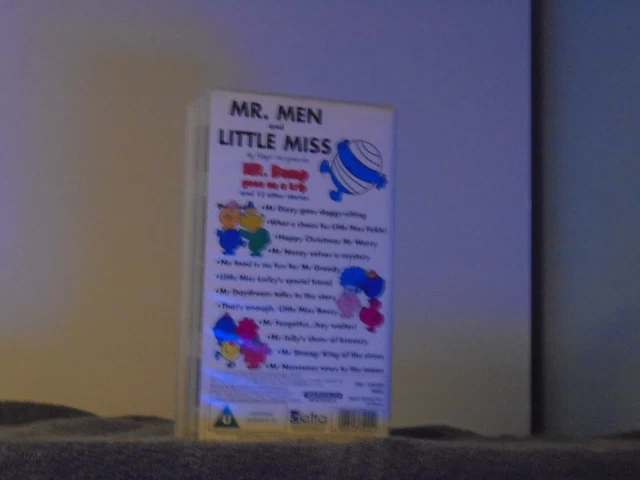 MR MEN AND Little Miss Mr Bump Goes On A Trip Vhs Video £10.00 ...