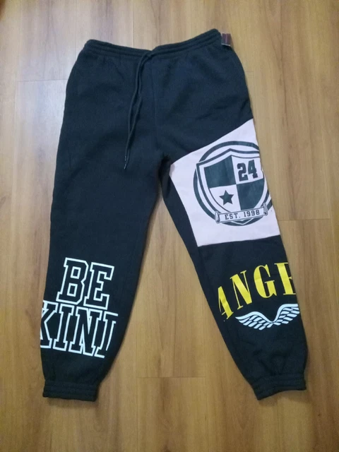 FREE SHIPPING NEW NO BOUNDARIES COLORBLOCK JOGGERS Womens Size XL (15/17)