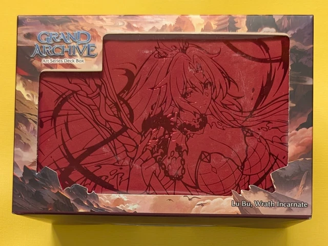 GRAND ARCHIVE: LU Bu Art Series Deck Box - Brand New/Sealed