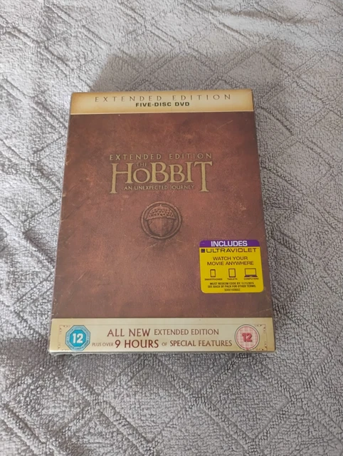 THE HOBBIT An Unexpected Journey Extended Edition (DVD, 2013