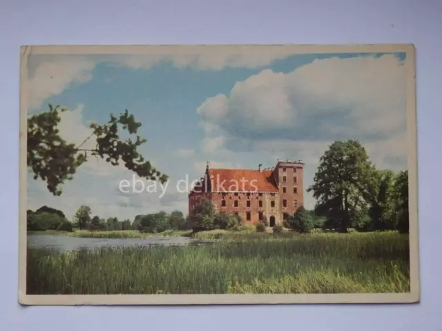 Svaneholms slott Skåne Sweden old postcard