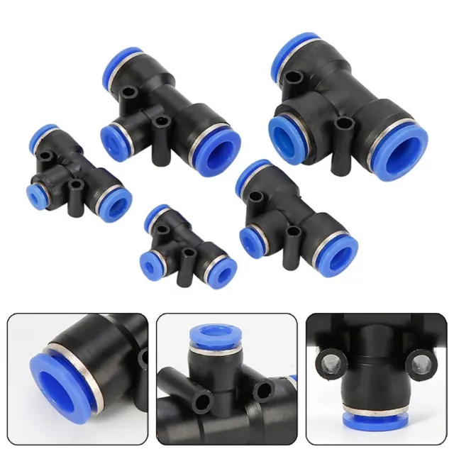Pneumatic Fitting Hose Air Connectors Connector PU Tubing Quick Fitting