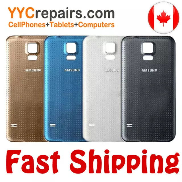 OEM Samsung Galaxy S5 G900 i9600 Battery Rear Back Plastic Cover Back Door