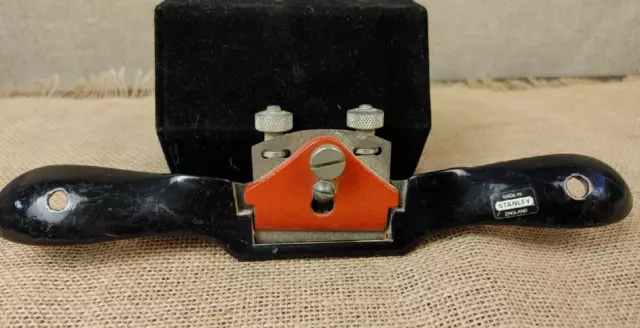 Vintage STANLEY No. 151 Spokeshave Woodworking Flat Sole Made in England - Nice!