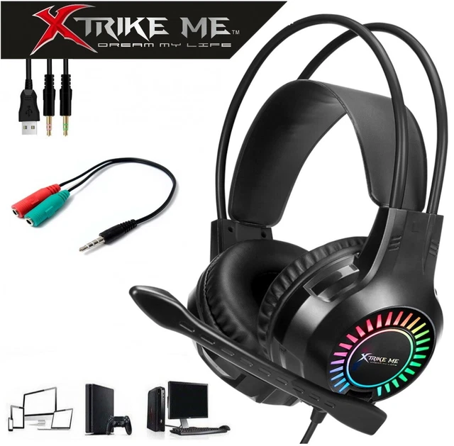 CASCOS AURICULARES CON micrófono gaming para Ps4 Nintendo Switch XBOX-One  PC EUR 26,90 - PicClick FR