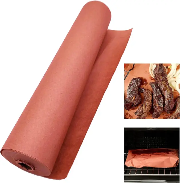 Butcher Paper for Smoking Meat Pink Butcher Paper Roll Unwaxed 12 Inch X 60 Feet