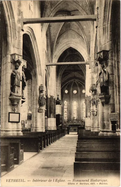 CPA Vetheuil Interior de l'Eglise FRANCE (1330428)
