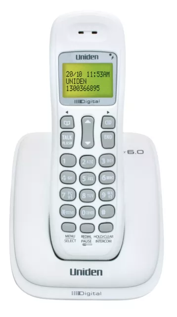 Uniden Dect 1015 Cordless Digital Phone System Nbn Compatible - Free Delivery!