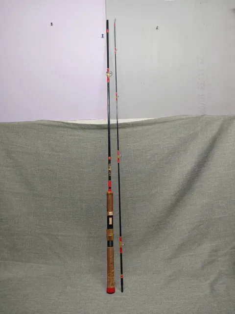 VINTAGE RARE HARNELL Bronz-Glas 1537R Two Piece Fishing Rod Pole 8'6”  $80.00 - PicClick