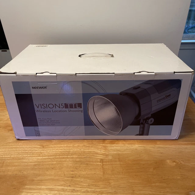 Estroboscópico flash exterior Neewer VISION5 400Ws 2,4G TTL, 1/8000s HSS monolight