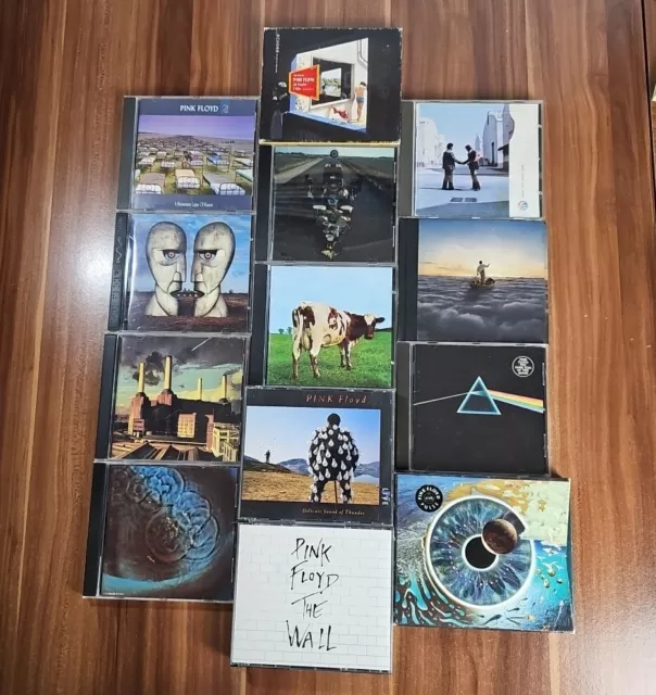 Pink Floyd - 13 CD Alben Sammlung - The Wall + Pulse + Animals + Dark side of...