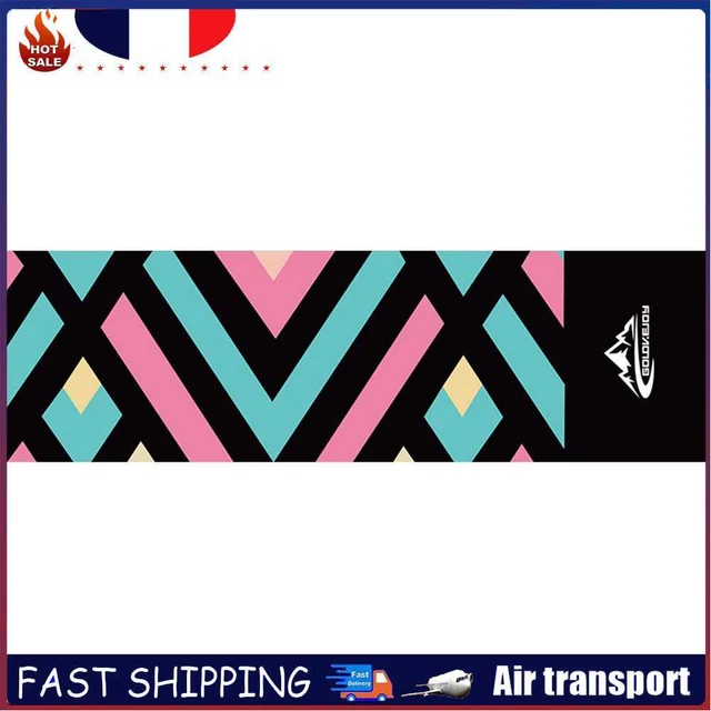 Sports Cooling Towel Quick-Dry Fitness Absorbent Sweat Scarf (Color Puzzle)