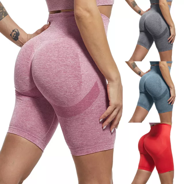 Women Seamless Leggings Smile Contour Booty High Waisted Workout Yoga Pants  Scrunch Butt Gym Seamless Booty Tight