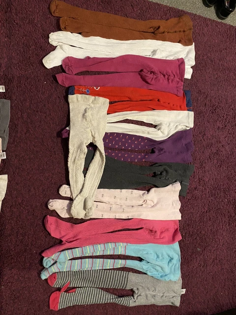 pacchetto collant ragazze età 3-4 anni