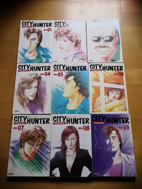 Mangas City Hunter Deluxe Edition VF Tomes 1 à 9