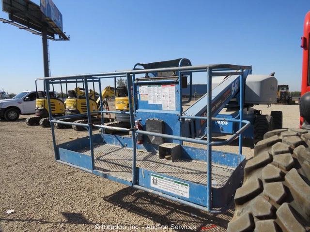 2014 Genie S60 60' 4WD Diesel Telescopic Boom Lift Man Aerial