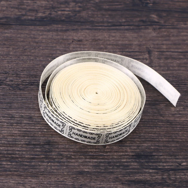 10 yardas 13 mm cinta hecha a mano palabras inglesas diseño impreso para boda hágalo usted mismo
