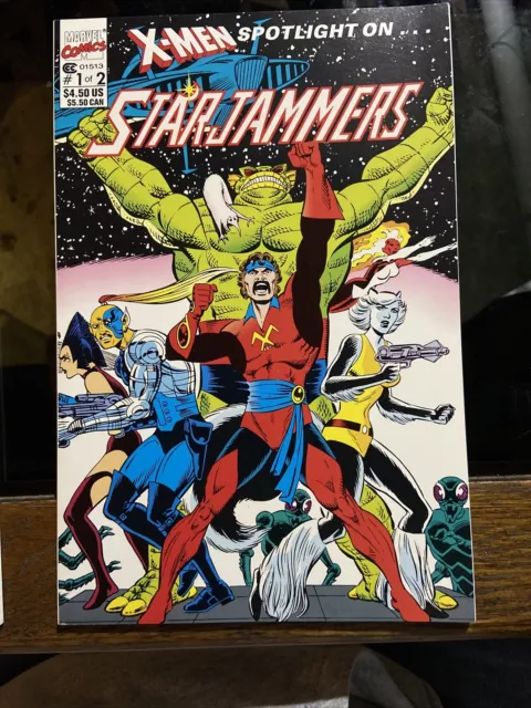 X-Men Spotlight on STARJAMMERS 1 & 2  (Marvel 1990)