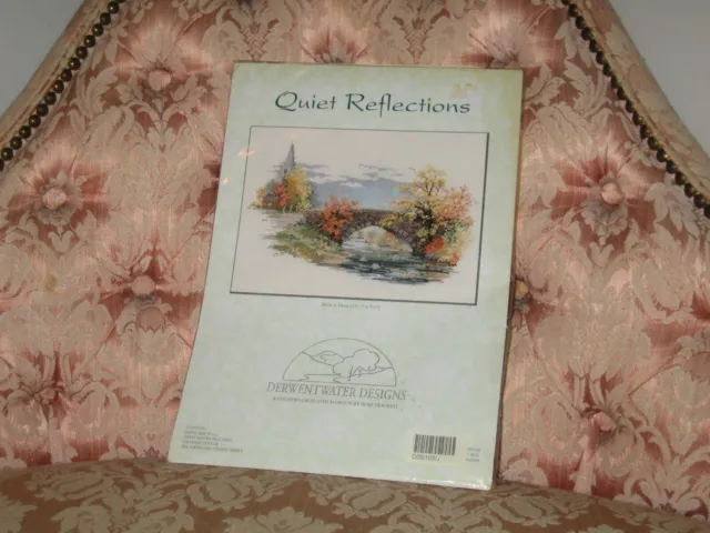 QUIET REFLECTIONS Vintage Counted Cross Stitch Kit Derwentwater Designs - New