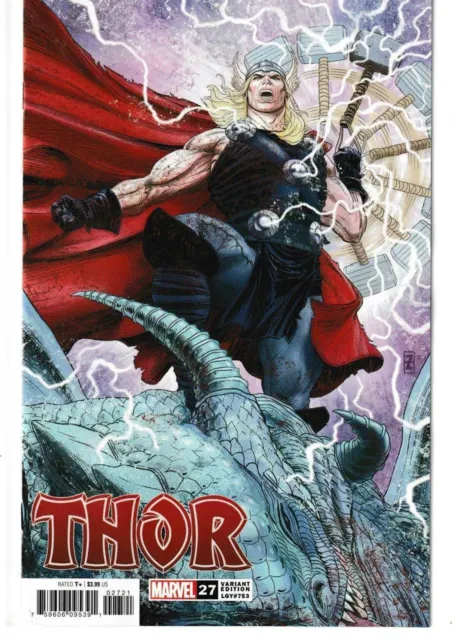 Thor (2020) #27 Zircher Var (Marvel 2022) "New Unread"