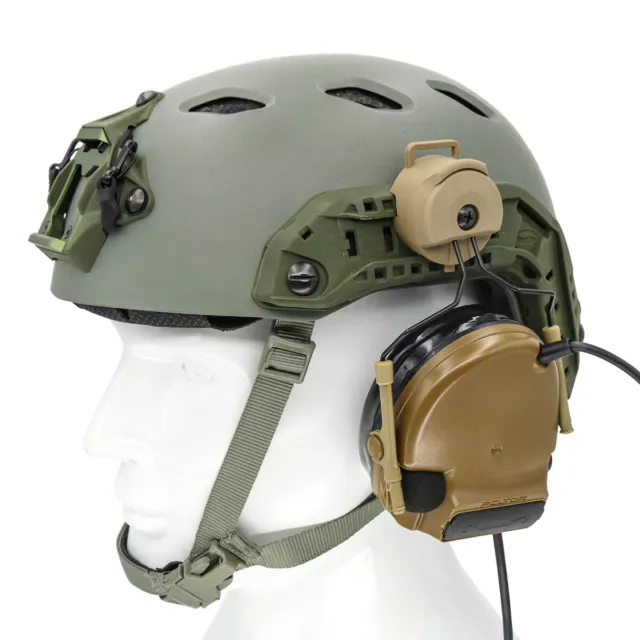 For Peltor Comtac III II Tactical Headset Accessories Helmet Mount ARC Rail