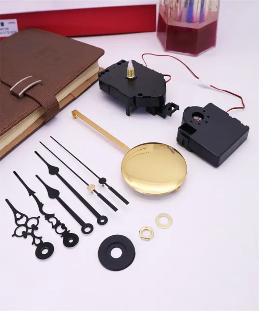 Quartz Wall Clock Pendulum Swing Movement Mechanism DIY Kit Chime Repair Part